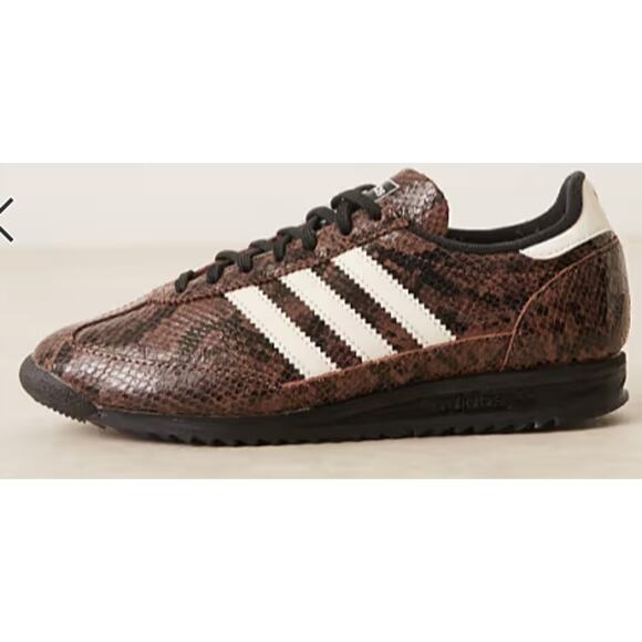 Adidas - SL 72 OG W - W8.5, Snake Brown/White, New NO BOX - Picture 1 of 4
